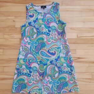 Ronni Nicole Sheath Dress Paisley Spring Large